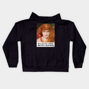 famous picture Kids Hoodie